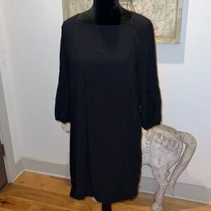 GAP true black shift‎ dress Sz S petite